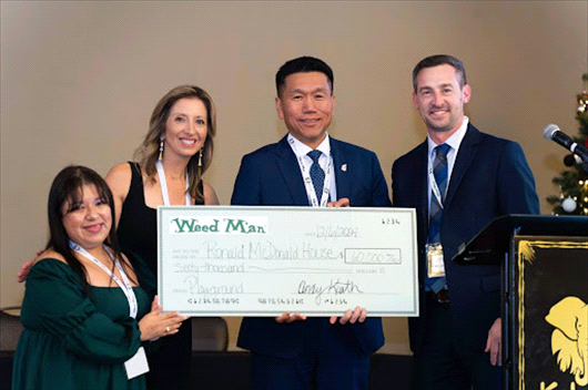 Weed Man’s Epic3 Group Donates $60,000 to Ronald McDonald House